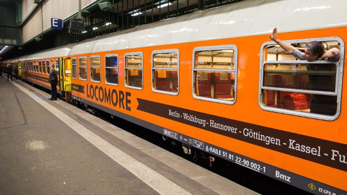 Locomore-Züge vorerst auf Abstellgleis