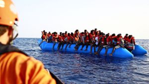 Seenotrettung im Mittelmeer Foto:  