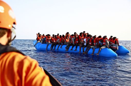 Seenotrettung im Mittelmeer Foto:  