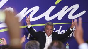 Ex-Vizepräsident Moreno liegt laut ersten Prognosen vorn