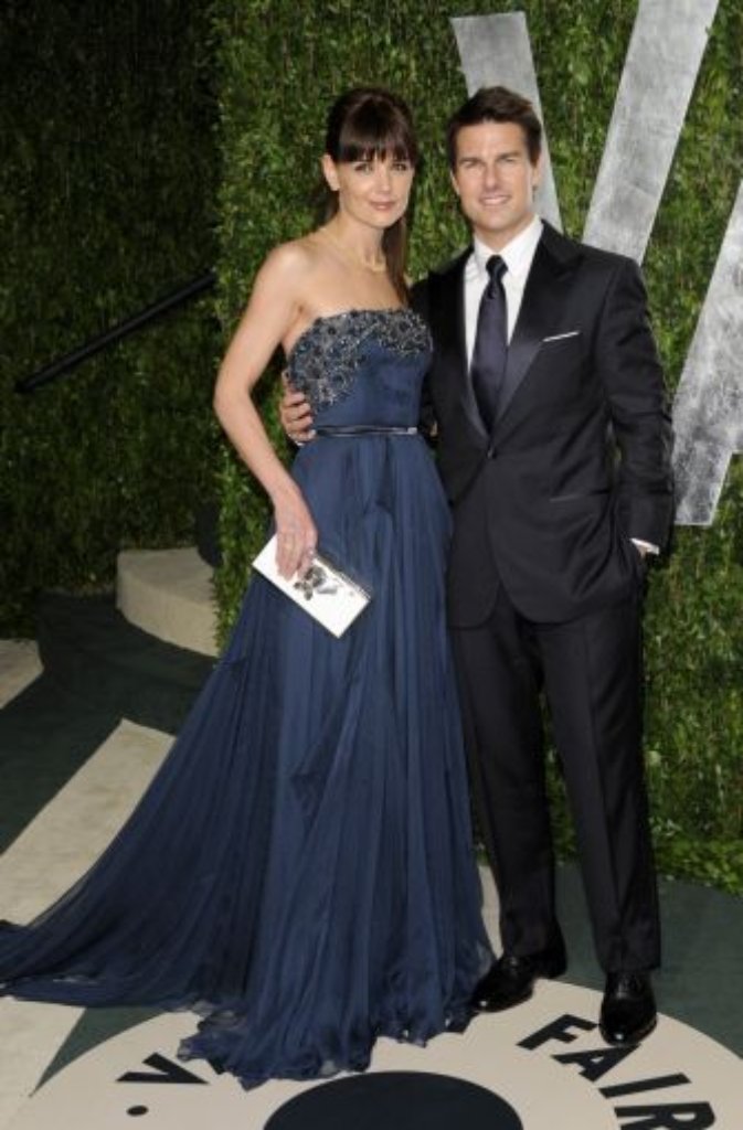 2012: Zuletzt sah man das Paar im Februar zusammen - da besuchten Cruise und Holmes eine Oscar-After-Show-Party.
