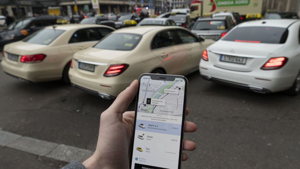 Nach neuer Gerichtsentscheidung: Stadt Stuttgart will ein Auge haben auf Uber