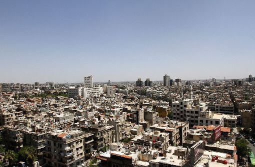 Nahe Damaskus sind am Sonntag Luftangriffe geflogen worden. Foto: dpa