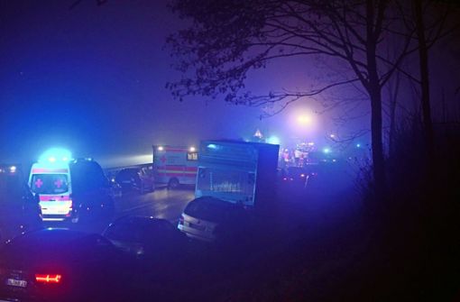 Zum Zeitpunkt des Unfalls herrschte dichter Nebel auf der B 27. Foto: SDMG