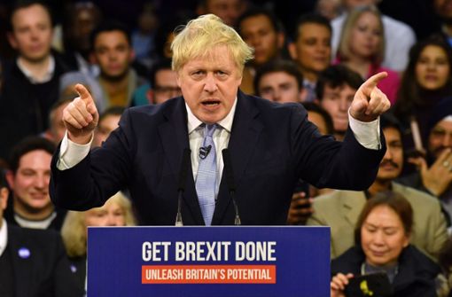 Boris Johnson kann nach  der Wahl aufatmen. Foto: AFP/BEN STANSALL