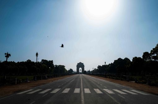 In Indien besteht seit 24. März eine Ausgangssperre. (Symbolbild) Foto: AFP/JEWEL SAMAD