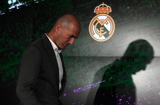 Zinédine Zidane ist zurück auf der Trainerbank von Real Madrid.Zinédine Zidane soll den Absturz von Real Madrid stoppen. Foto: AFP