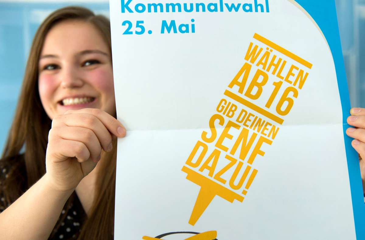 Das Mindestalter für die Teilnahme an Bundestagswahlen soll nach dem Willen von SPD, Grünen und FDP auf 16 Jahre gesenkt werden. Foto: dpa/Bernd Weißbrod