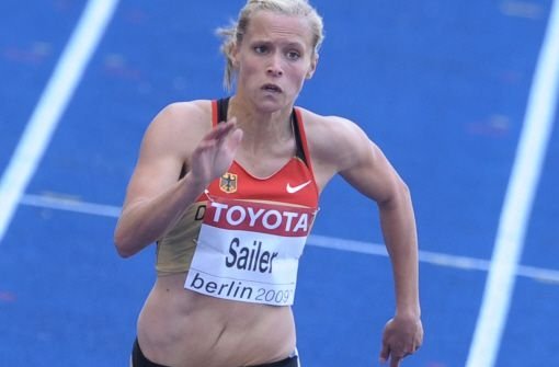 100 m: Verena Sailer (Mannheim) Foto: dpa
