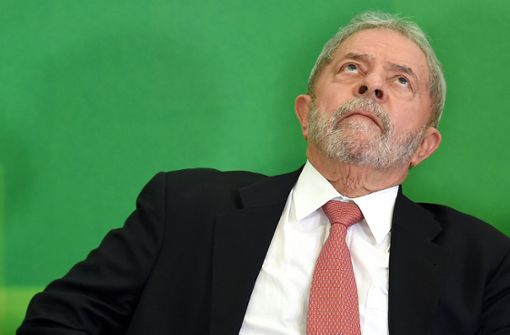 Ex-Präsident Lula da Silva soll ins Gefängnis. Foto: AFP