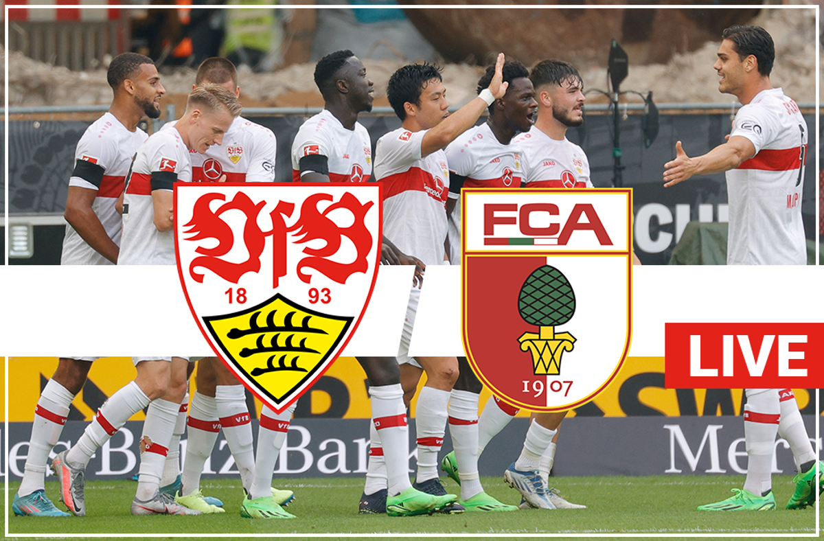 VfB Stuttgart gegen FC Augsburg Das Spiel im Liveticker