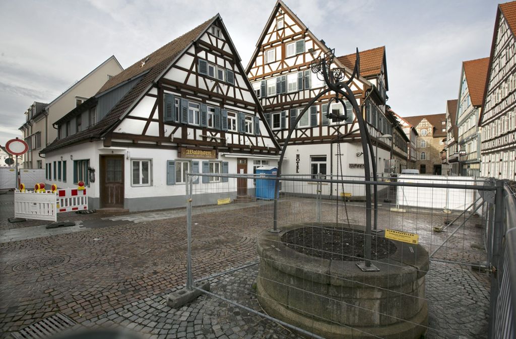 Das Waldhorn hat mehr als 300 Jahre lang den Marktplatz nach Westen hin begrenzt.