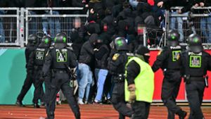 Polizei ermittelt 42 Verdächtige – darunter auch VfB-Fans