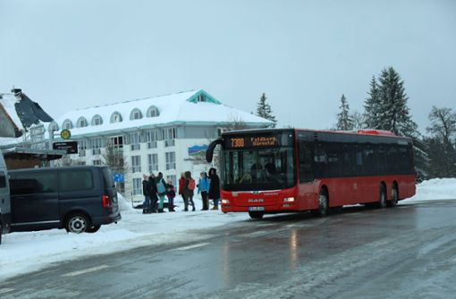 Bei jedem Wetter: Der Bus fährt auch im Schwarzwald. Foto: imago/Eibner/Hahne