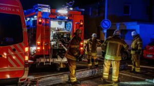 In Esslingen ist in der Nacht von Sonntag auf Montag ein Brand ausgebrochen. Foto: SDMG