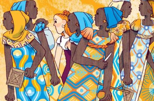 Der Comic „Toubab“ erzählt von einer jungen Europäerin im Senegal. Foto: Reprodukt/Núria Tamarit