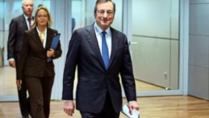 Draghi ist mit sich im Reinen