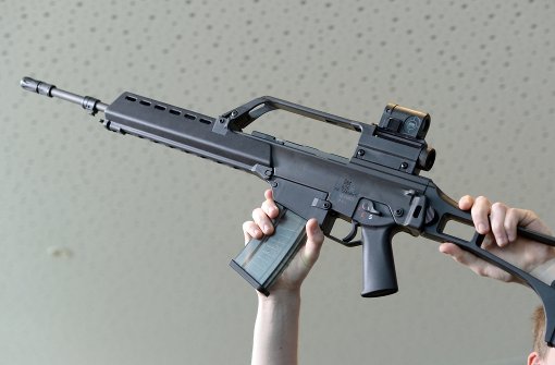Der Grund des jahrelangen Rechtsstreits: das Sturmgewehr G36 von Heckler & Koch. (Archivfoto) Foto: dpa