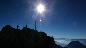 Ein Göppinger Bergwanderer ist unterhalb des Gipfels der Zugspitze verunglückt. Foto: AP