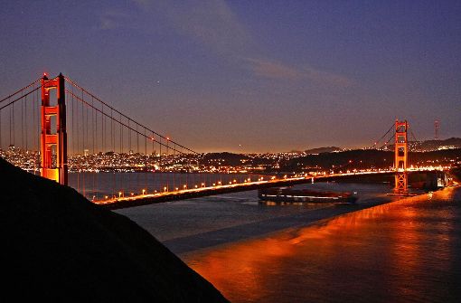 Düstere Zukunft oder leuchtender Ausblick ins  Start-up-Traumland? Neben San Francisco (im Bild die Golden Gate Bridge) betreibt Bosch in Nordamerika über 100 Sandorte. Foto:  