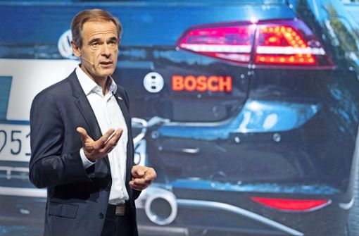 Bosch ist der größte Autozulieferer der Welt. Unter der Führung von Volkmar Denner ist das Geschäft kräftig ausgeweitet worden. Foto: dpa/Marijan Murat