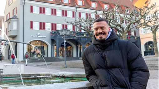 Mariano Vivenzio alias „Emmvee“ lebt mittlerweile in Frankfurt, seine Heimat ist jedoch Bietigheim-Bissingen. Foto: Andreas Essig