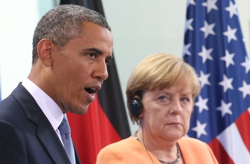 Merkel ist an diesem Donnerstag zu ihrer Reise in die USA aufgebrochen. Bei ihrem Besuch wird es vor allem um die NSA-Affäre und die Ukraine-Krise gehen. Beides heikle Themen. Foto: dpa