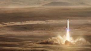 „Big Fucking Rocket“ soll Menschen bis 2024 zum Mars bringen