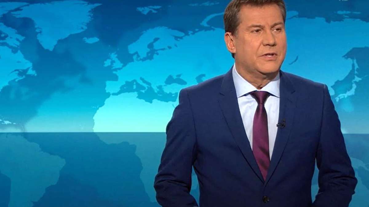 Jens Riewa bei der Tagesschau: Moderator unterläuft kurioser Völler-Versprecher