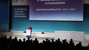 Angela Merkel ist Schirmherrin der Konferenz und weilte daher auch am Mittwoch in Friedrichshafen. Foto: dpa