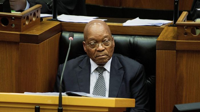 Geheimes Misstrauensvotum gegen Jacob Zuma
