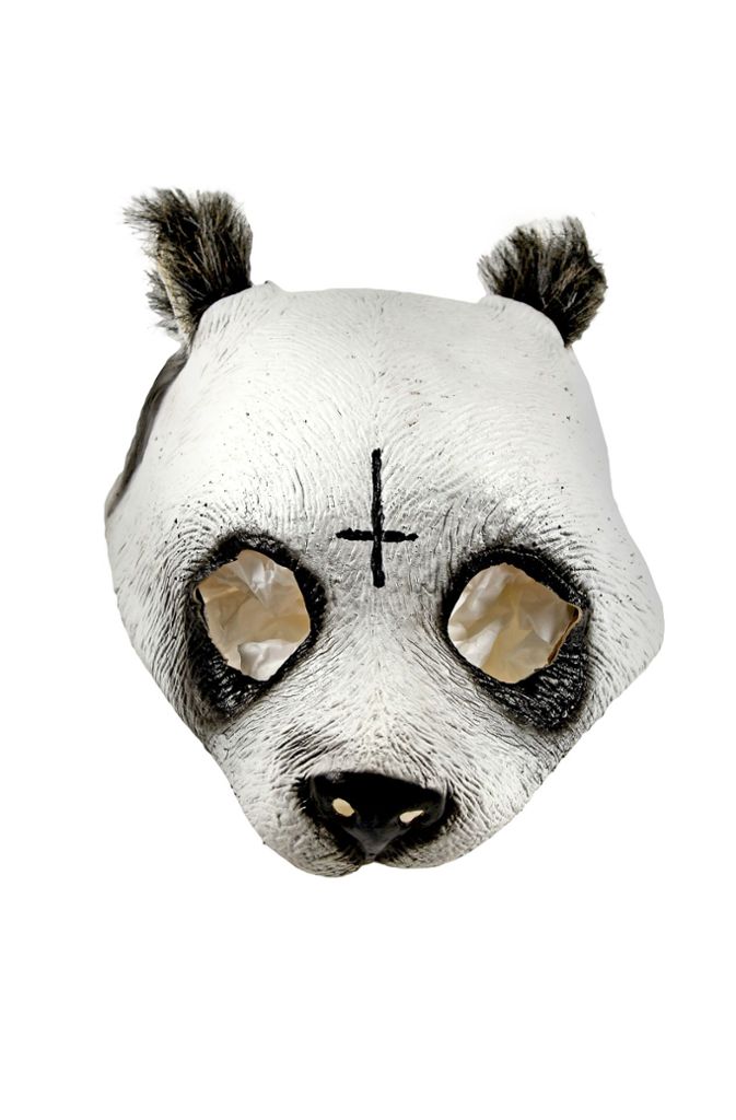 Das coolste Ausstellungsstück im neuen „Museum für Stuttgart“: die Panda-Maske von Cro
