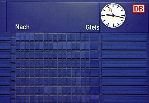 Weitere Streiks bei der Deutschen Bahn sind nicht ausgeschlossen.  Foto: dpa-Zentralbild