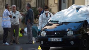 Zwei Männer wurden in Marseille erschossen. Foto: AFP