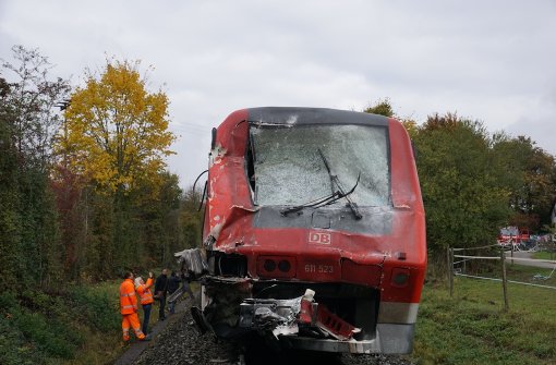 Bei Heidenheim hat ein Zugunglück ein Todesopfer gefordert. Foto: SDMG