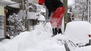 In Pennsylvania haben die Menschen mit heftigen Schneefällen zu kämpfen. Foto: Erie Times-News