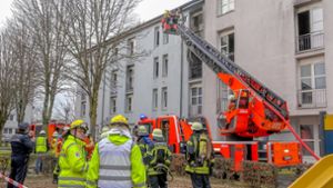 In einer Erstaufnahmestelle für Flüchtlinge in Karlsruhe hat es gebrannt. Foto: dpa/Aaron Klewer
