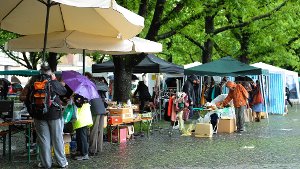 Der Studenten-Flohmarkt geht am Samstag in Stuttgart baden