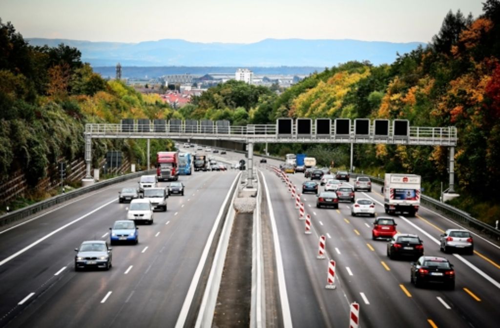Autobahn Karlsruhe Stuttgart