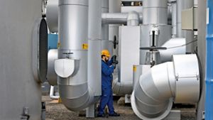 Blick in eine Ammoniakanlage von BASF in Ludwigshafen: Um Gas zu sparen, hat der Konzern die Produktion der etwa für Düngemittel verwendeten Chemikalie eingeschränkt. Foto: BASF/Kunz