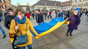 Stuttgart plant ein Ankunftszentrum für Geflüchtete aus der Ukraine