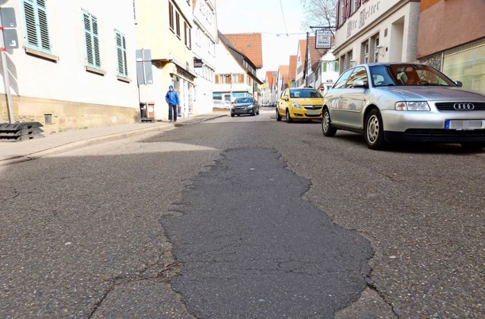 Sperrungen in Untertürkheim: Marode Straßen werden saniert