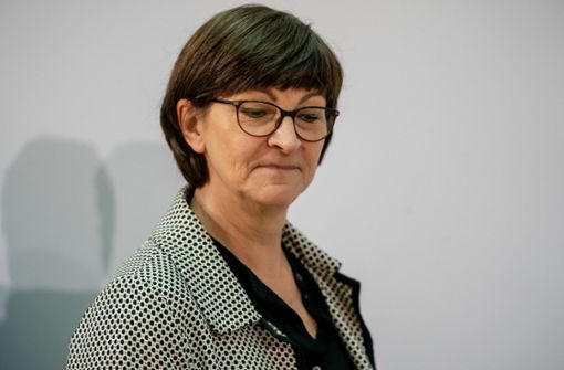 Die neue SPD-Vorsitzende Saskia Esken. Foto: dpa/Michael Kappeler