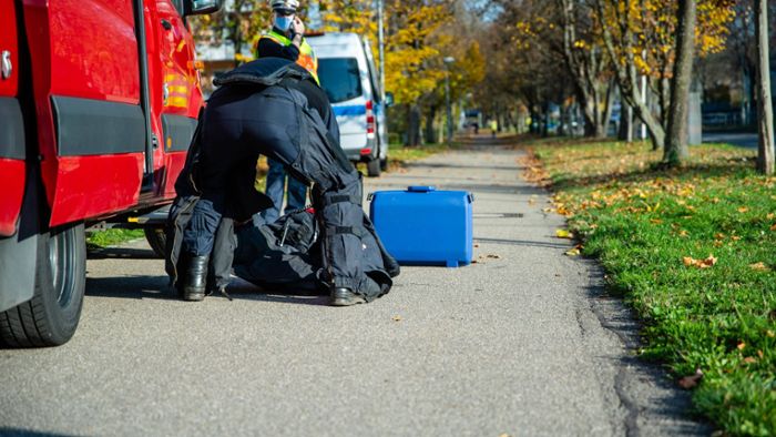 Koffer löst Polizeieinsatz und Verkehrschaos aus