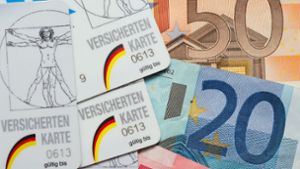 Die Kassen erwirtschafteten in der ersten Hälfte 2017 einen Überschuss von 1,4 Milliarden Euro. Foto: dpa-Zentralbild