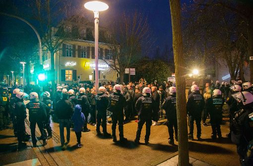 Immer wieder zeigte die Polizei bei Machtdemonstrationen von Rockern (wie hier  2015 in Ludwigsburg) Präsenz. Foto: 7aktuell
