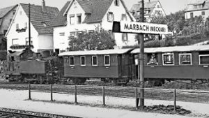 Historisches aus Marbach: Eine Erfolgsgeschichte: die einstige Bottwartalbahn