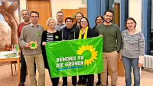 Die Kandidatinnen und Kandidaten der Grünen auf den ersten zehn Listenplätzen. Foto: privat