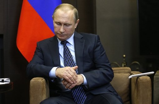 Russlands Präsident Putin ist angesichts des Abschusses eines russischen Kampfjets empört. Foto: DPA