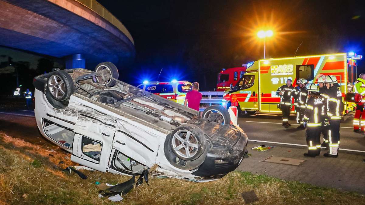 Spannende Unfall B27 Heute Aktuell Bilder